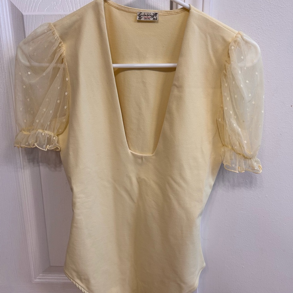 Free People bodysuit